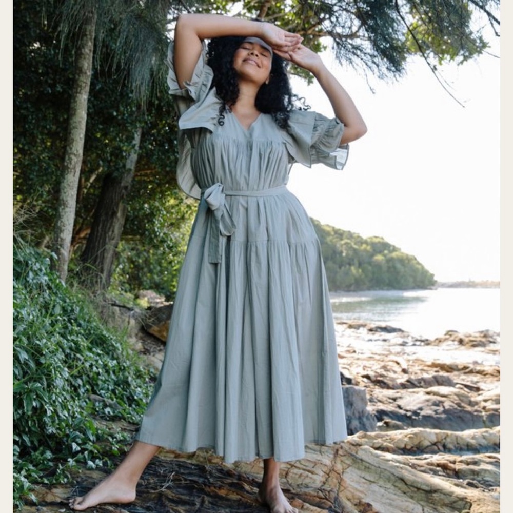 Little Tienda Maribel Dress - Sage